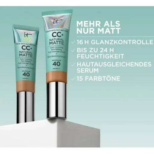 Foundation Your Skin But Better CC+ Cream Natural Matte SPF 40 von it Cosmetics