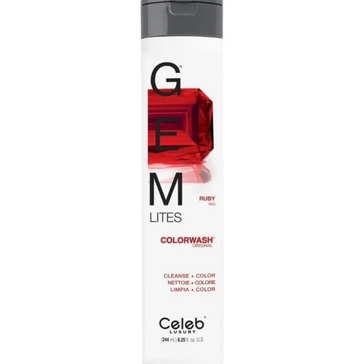 Gem Lites Colorwash Ruby Red Colorwash von Celeb Luxury