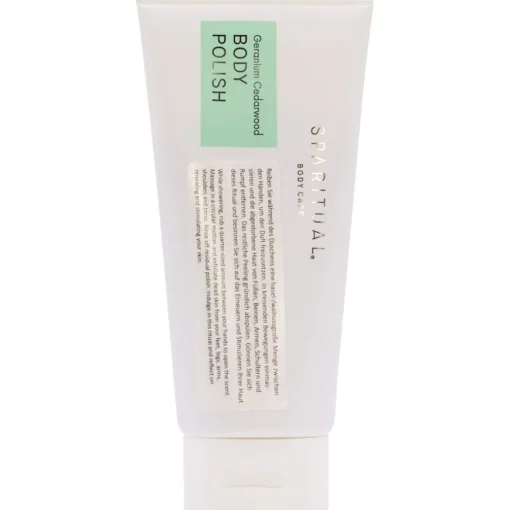 Geranium Cedarwood Body Polish Peeling von Sparitual
