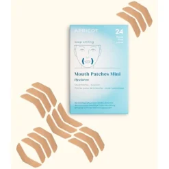Gesicht Cotton Mini Pack Mouth Patches with Hyaluron von APRICOT