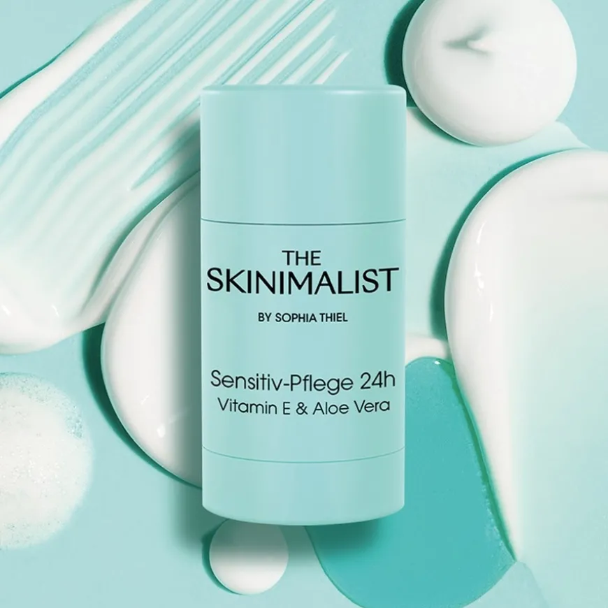 Gesicht Vitamin E & Aloe Vera Sensitiv-Pflege 24h von The Skinimalist