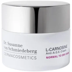 Gesichtscremes L-Carnosine Anti-A.G.E. Cream Normal to Dry Skin von Dr. Susanne von Schmiedeberg