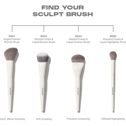 Gesichtspinsel M241 Angled Powder Bronzer Brush von Morphe