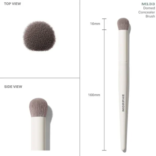 Gesichtspinsel M133 Domed Concealer Brush von Morphe
