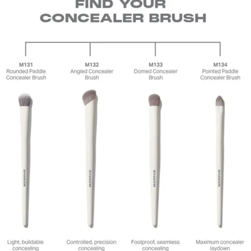 Gesichtspinsel M133 Domed Concealer Brush von Morphe