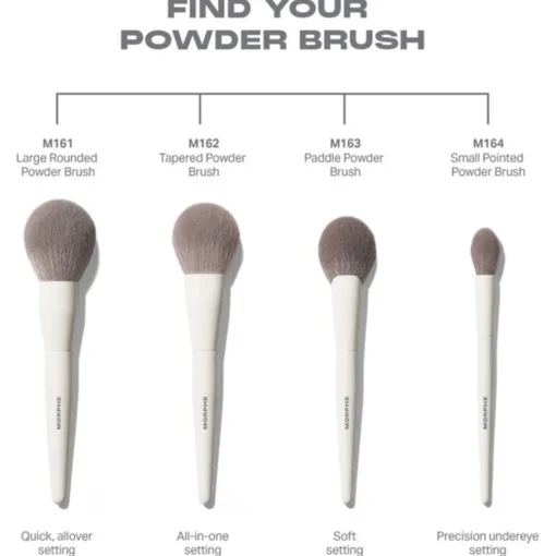 Gesichtspinsel M161 Large Rounded Powder Brush von Morphe