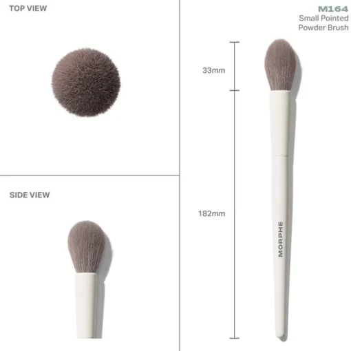 Gesichtspinsel M164 Small Pointed Powder Brush von Morphe