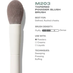 Gesichtspinsel M203 Tapered Powder Blush Brush von Morphe