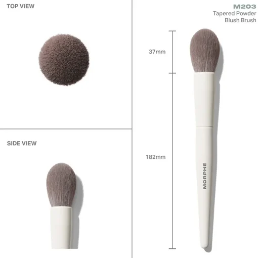 Gesichtspinsel M203 Tapered Powder Blush Brush von Morphe