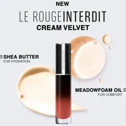 GIVENCHY LIPPEN MAKE-UP Le Rouge Interdit Cream Velvet