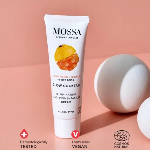 Glow Cocktail Illuminating Anti-Pigmentation Cream von Mossa