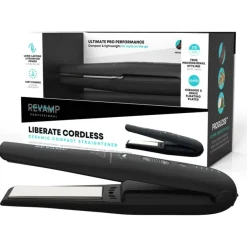 Glätteisen Liberate kompakt, kabellos, keramik von Revamp Professional