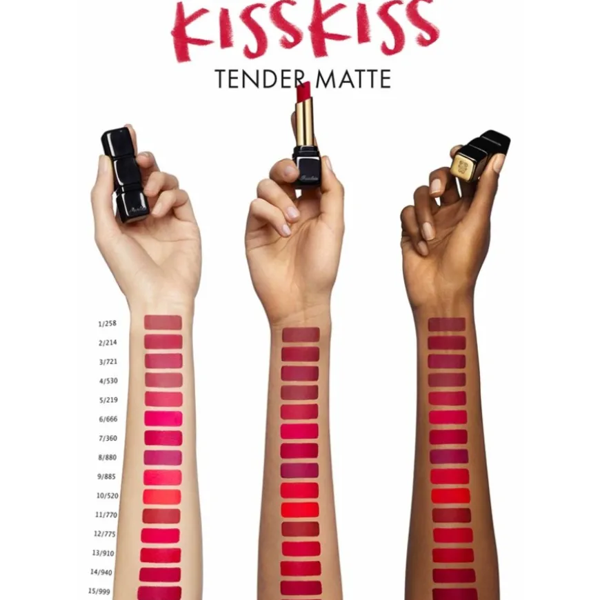 GUERLAIN KissKiss Tender Matte