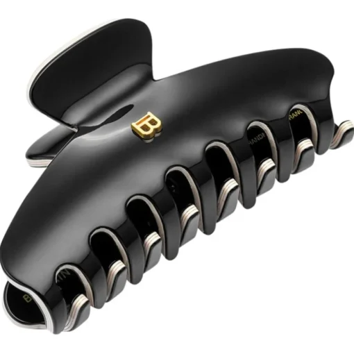 Haarklammern Cellulose Acetate Pince Black von Balmain Hair Couture