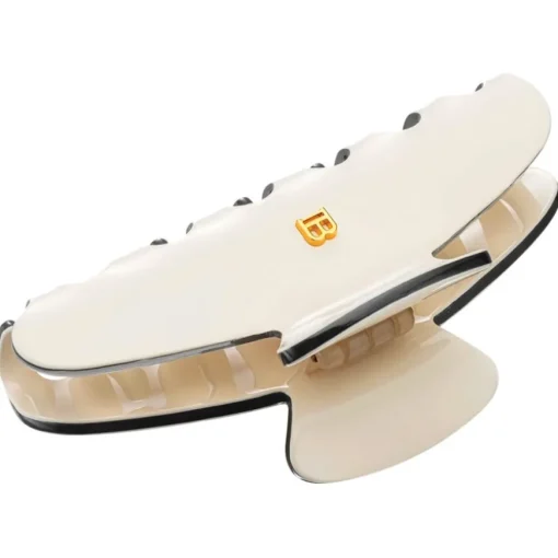 Haarklammern Cellulose Acetate Pince White von Balmain Hair Couture