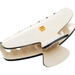 Haarklammern Cellulose Acetate Pince White von Balmain Hair Couture