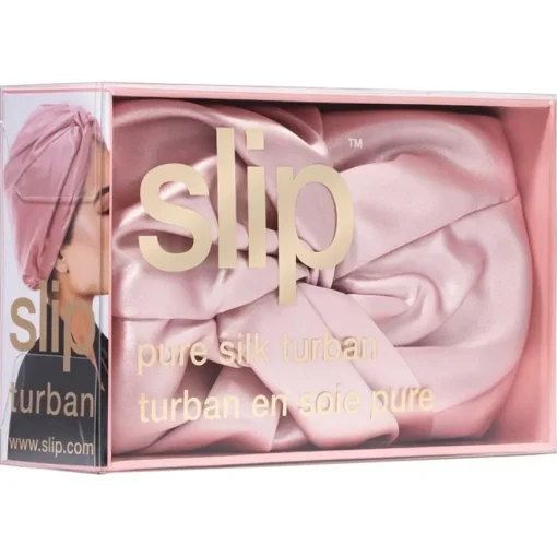 Hair Care Silk Hair Turban Pink von slip