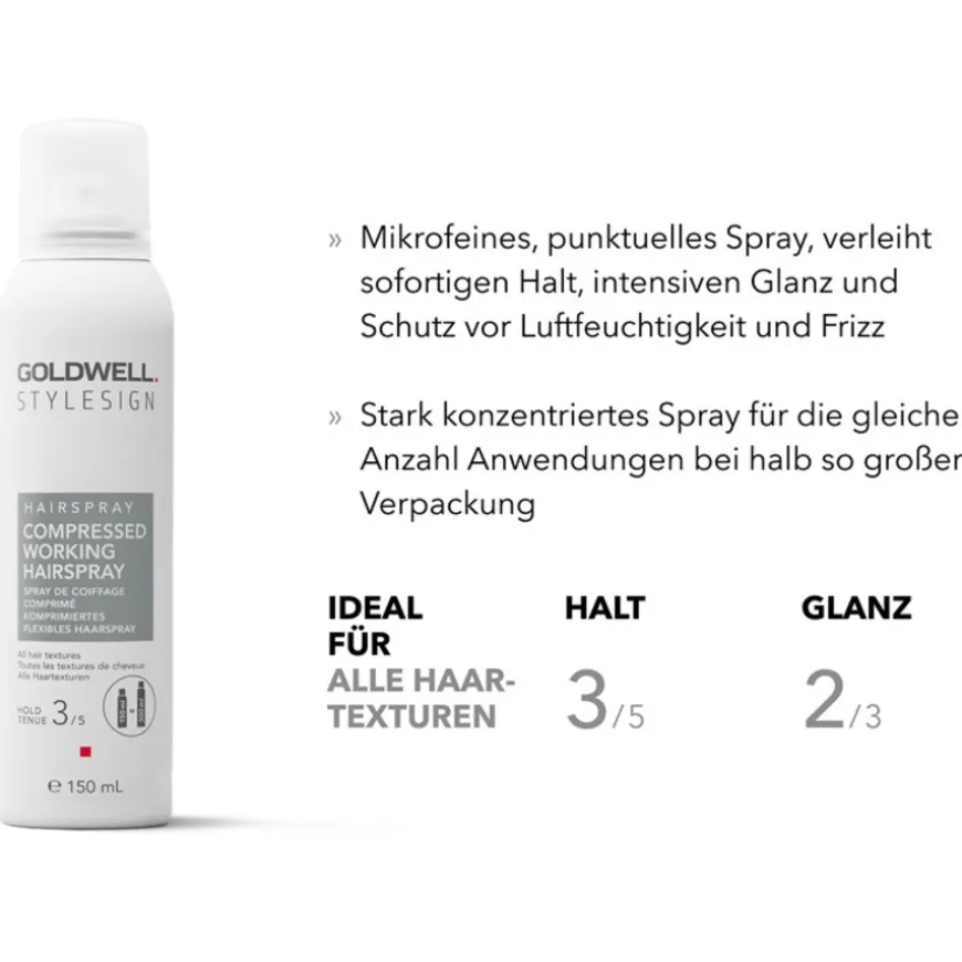 Hairspray Stylesign Hairspray komprimiertes flexibles Haarspray von Goldwell