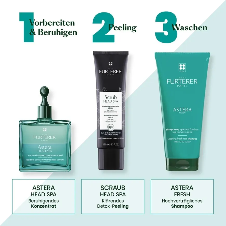 Head Spa Astera Beruhigendes Konzentrat von René Furterer