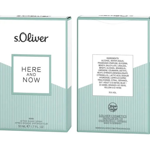 Here And Now After Shave Lotion von s.Oliver