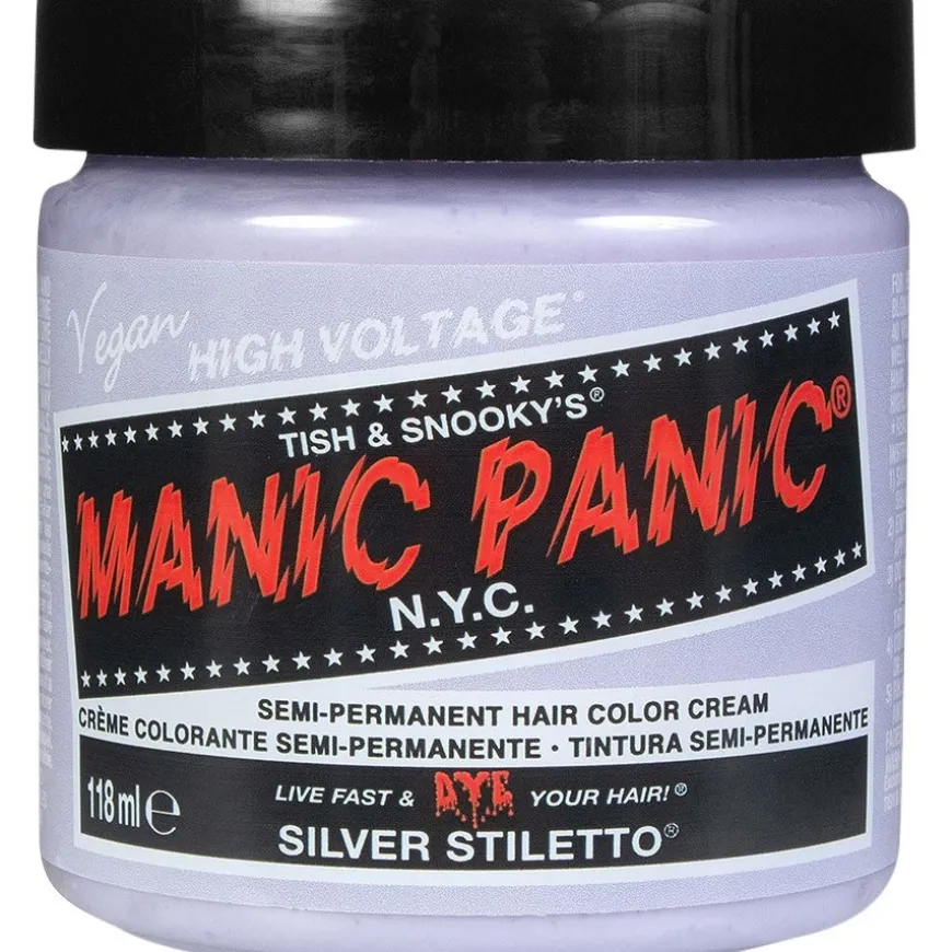High Voltage Classic Silver Stiletto von Manic Panic