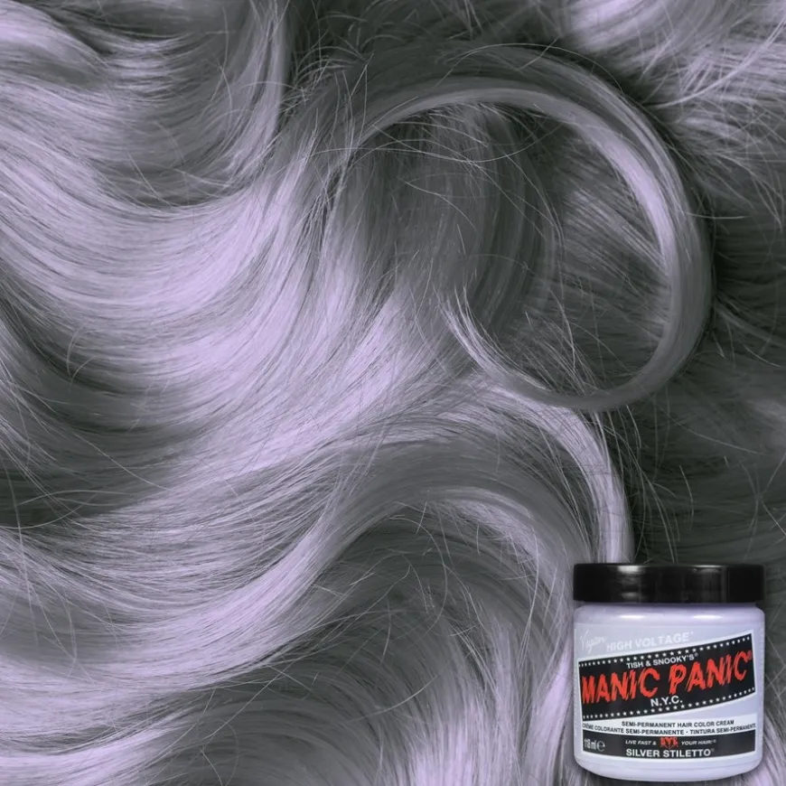 High Voltage Classic Silver Stiletto von Manic Panic