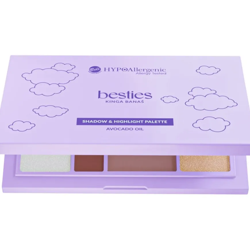 Highlighter x Besties Shadow & Highlight Palette von HYPOAllergenic
