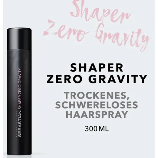 HOLD Lightweight Control Hairspray Shaper Zero Gravity von Sebastian