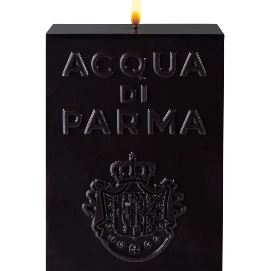 Home Collection Schwarze Cube Candle Ambra von Acqua di Parma