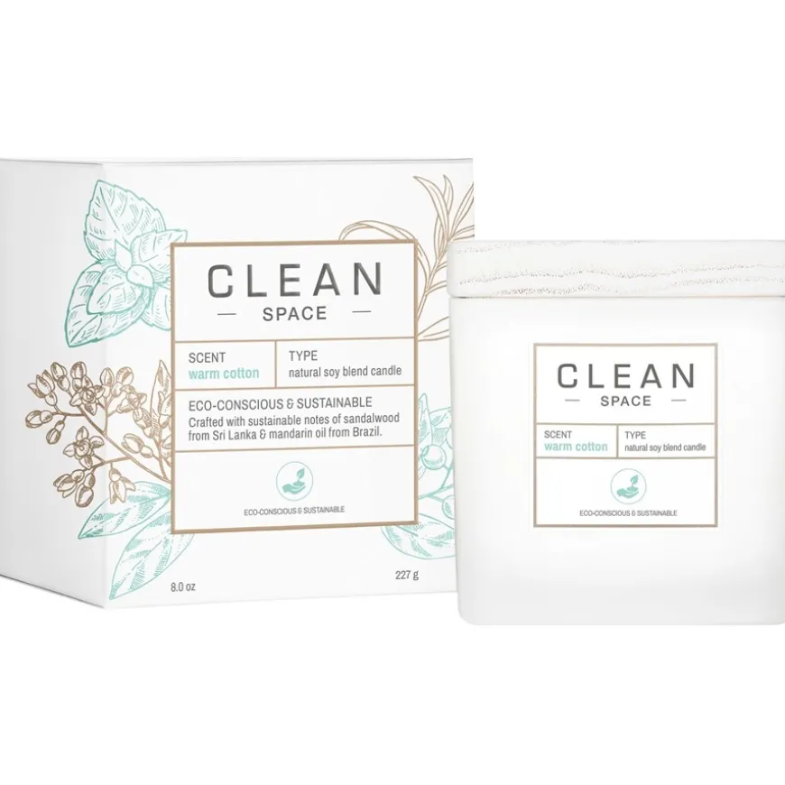 Home Collection Warm Cotton Candle von CLEAN Reserve