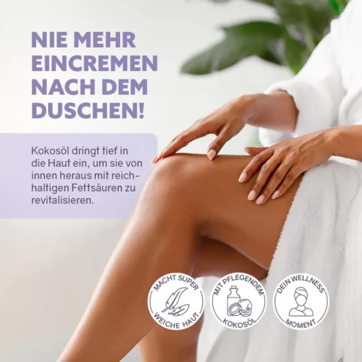 3in1 Duschpflege Dusch-Fluff Flieder von puremetics