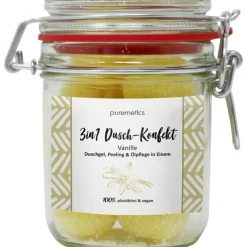 3in1 Duschpflege Dusch-Konfekt Vanille von puremetics