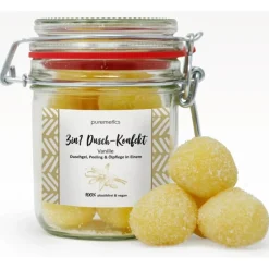 3in1 Duschpflege Dusch-Konfekt Vanille von puremetics