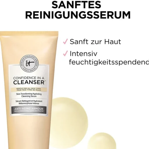 it Cosmetics Skin-Transforming Hydrating Cleansing Serum Confidence In A Cleanser