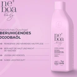 Jojoba Calmness Natural Shower Gel Soothed Skin von Neboa