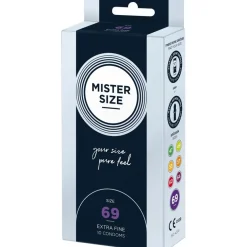 Kondome Pure Feel 69 mm - Größe 3XL von Mister Size