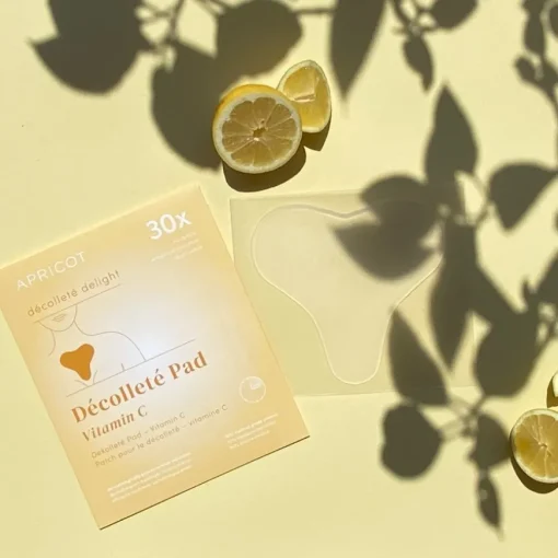 Körper Decolleté Pad mit Vitamin C - décolleté delight von APRICOT