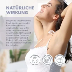 Körperpflege Deo-Creme Sensibelchen von puremetics