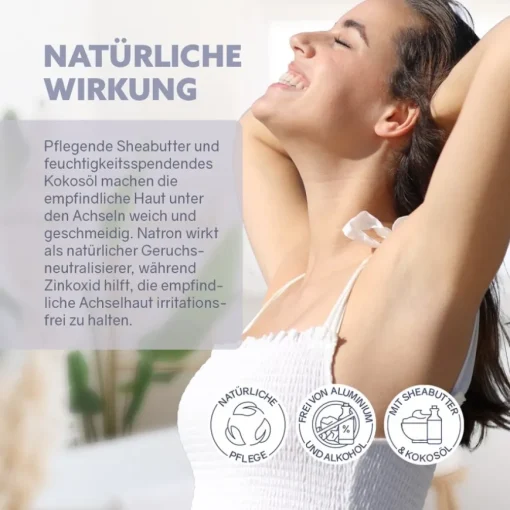 Körperpflege Deo-Creme Sensibelchen von puremetics