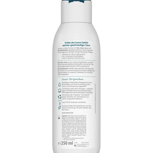 Lavera Reichhaltige Body Milk Bio-Aloe Vera & Bio-Sheabutter