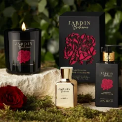Les Essences Scented Candle Rose Interdite von Jardin Bohème