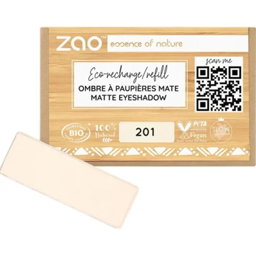 Lidschatten & Primer Matt Eyeshadow Refill von Zao