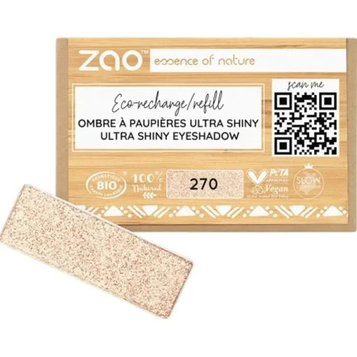 Lidschatten & Primer Ultra Shiny Eyeshadow Refill von Zao