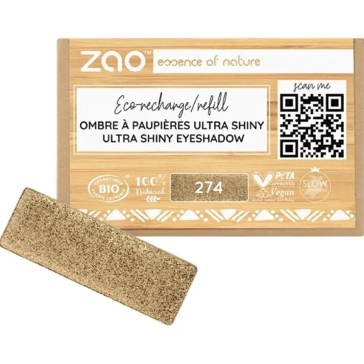 Lidschatten & Primer Ultra Shiny Eyeshadow Refill von Zao