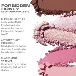 Lidschatten Forbidden Honey Eyeshadow Palette von Morphe
