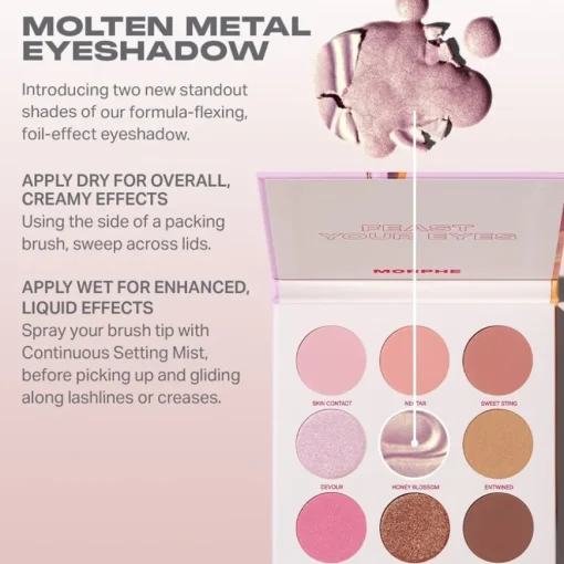 Lidschatten Forbidden Honey Eyeshadow Palette von Morphe