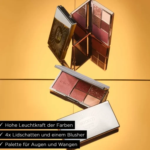 Lidschatten Illusion Palette for cheeks & eyes von ARTDECO
