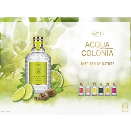 Lime & Nutmeg Eau de Cologne Spray von 4711 Acqua Colonia