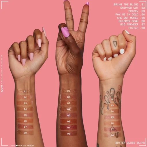 Lipgloss Butter Gloss Bling von NYX Professional Makeup