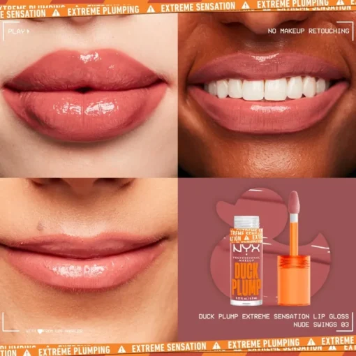 Lipgloss Duck Plump von NYX Professional Makeup